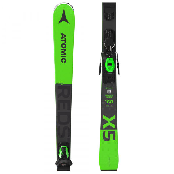 Atomic REDSTER X5 GREEN + M 10 GW  161 - Sjezdové lyže s vázáním Atomic