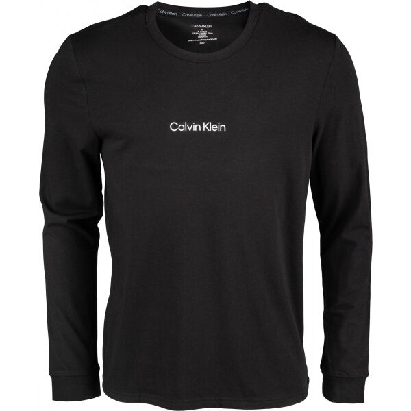 Calvin Klein L/S CREW NECK  S - Pánské triko s dlouhým rukávem Calvin Klein