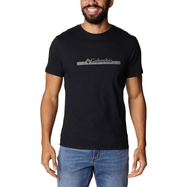 Columbia MINAM RIVER GRAPHIC TEE  S - Pánské triko Columbia