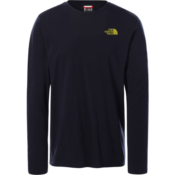 The North Face L/S EASY TEE DEEP M  M - Pánské tričko The North Face