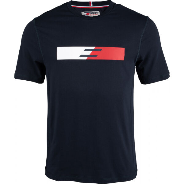 Tommy Hilfiger GRAPHIC TEE  S - Pánské tričko Tommy Hilfiger