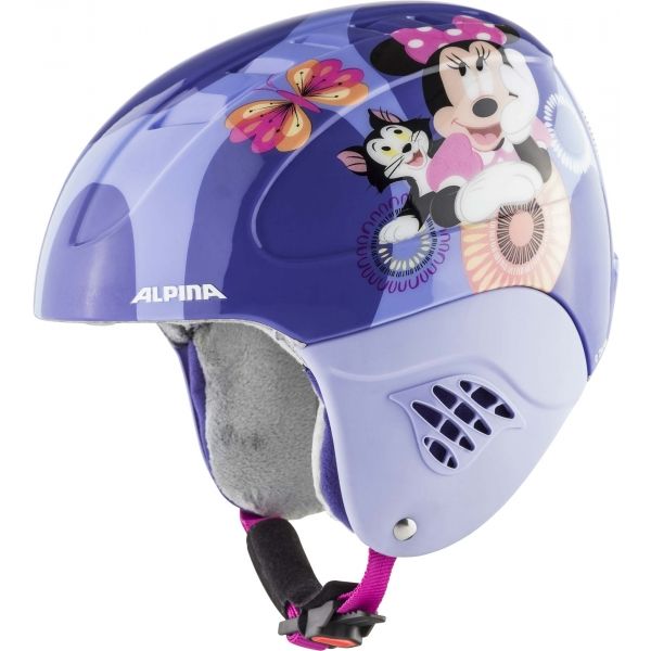 Alpina Sports CARAT DISNEY SET MINNIE fialová (48 - 52) - Dětský lyžařský set Alpina Sports