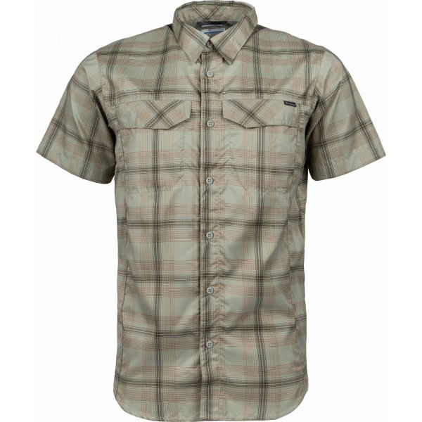 Columbia SILVER RIDGE LITE PLAID SHORT SLEEVE  S - Pánská košile Columbia