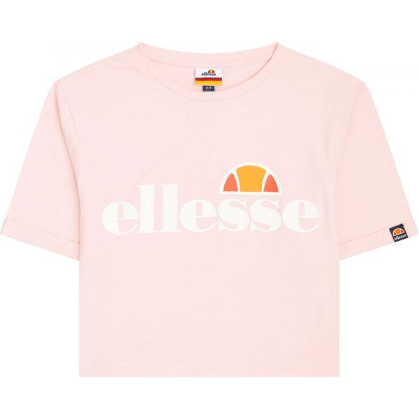 ELLESSE ALBERTA růžová S - Dámský crop top ELLESSE