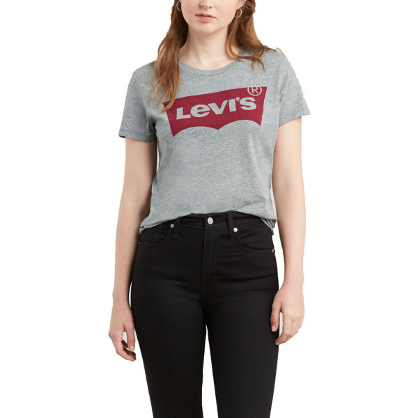 Levi's CORE THE PERFECT TEE šedá L - Dámské tričko Levi's