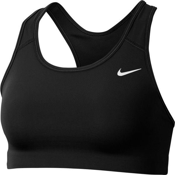 Nike SWOOSH BRA NON PAD černá L - Dámská sportovní podprsenka Nike