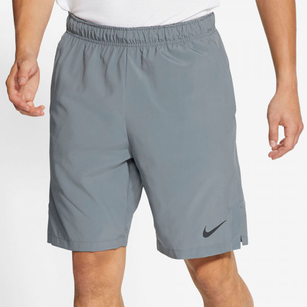 Nike FLX SHORT WOVEN M tmavě šedá 2XL - Pánské tréninkové šortky Nike