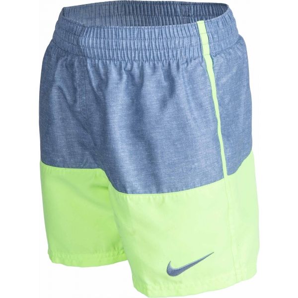 Nike LINEN SPLIT BOYS šedá M - Chlapecké kraťasy do vody Nike