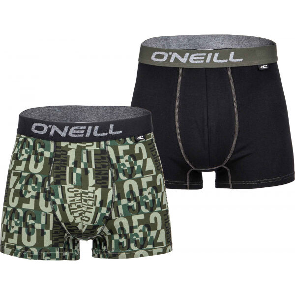 O'Neill BOXER 1952&PLAIN 2PACK  L - Pánské boxerky O'Neill