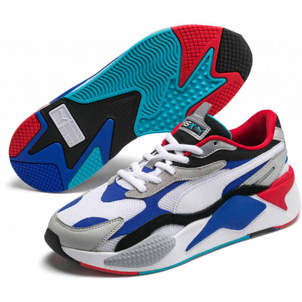 Puma RS-X PUZZLE šedá 9.5 - Pánská volnočasová obuv Puma