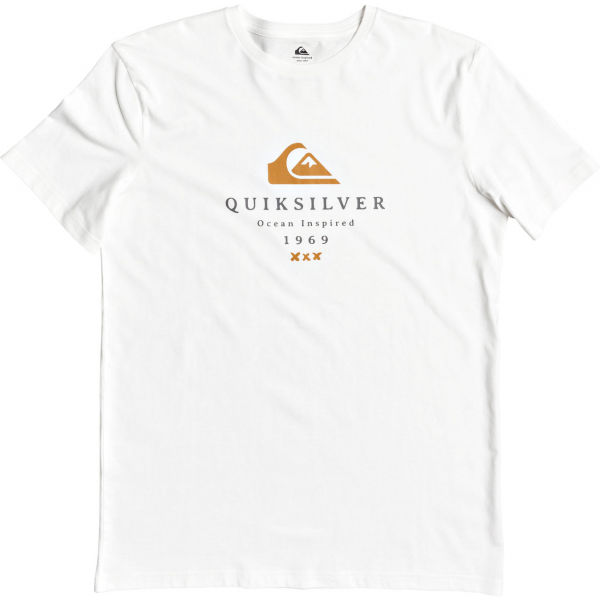 Quiksilver FIRST FIRE SS  S - Pánské triko Quiksilver