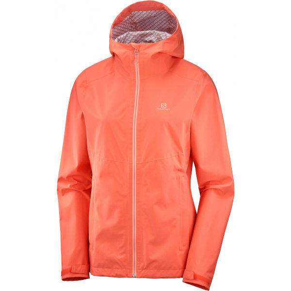 Salomon LA COTE FLEX 2.5 JKT W růžová XS - Dámská funkční bunda Salomon