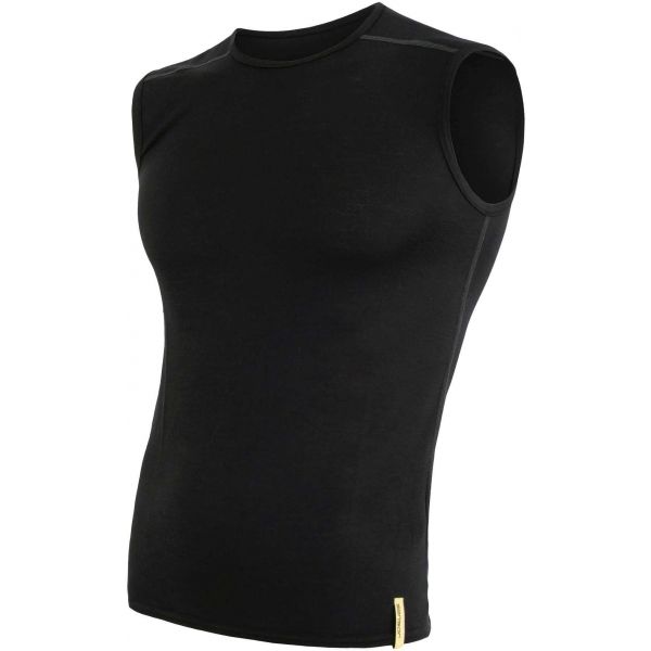 Sensor MERINO ACTIVE BLK černá XL - Pánské triko Sensor