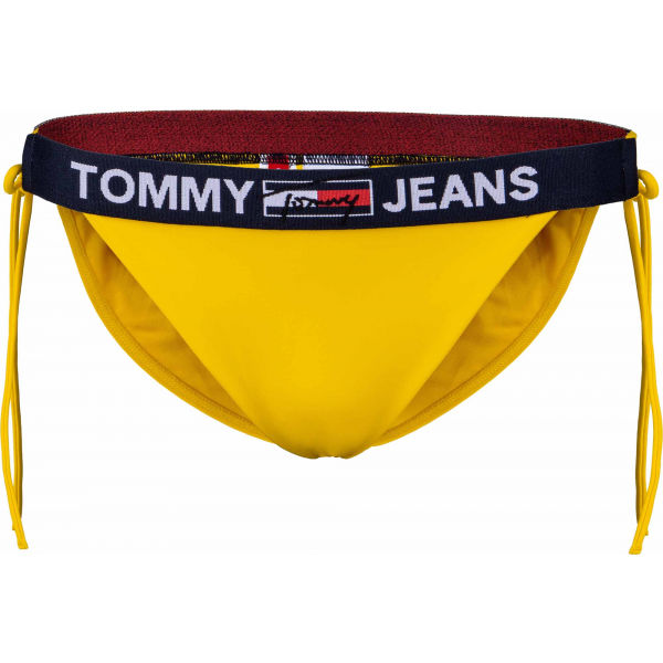 Tommy Hilfiger CHEEKY STRING SIDE TIE BIKINI  XS - Dámský spodní díl plavek Tommy Hilfiger