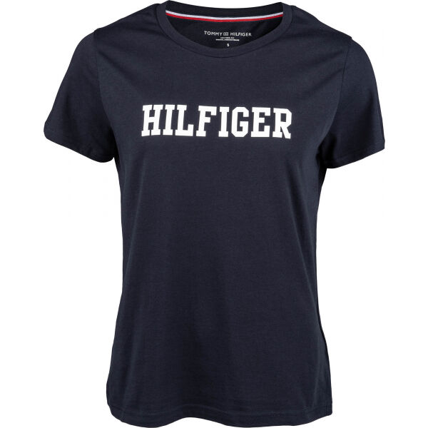 Tommy Hilfiger CN TEE SS HILFIGER  M - Dámské tričko Tommy Hilfiger