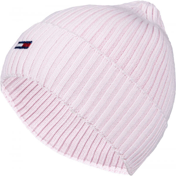 Tommy Hilfiger TJW ESS FLAG BEANIE  UNI - Dámská zimní čepice Tommy Hilfiger