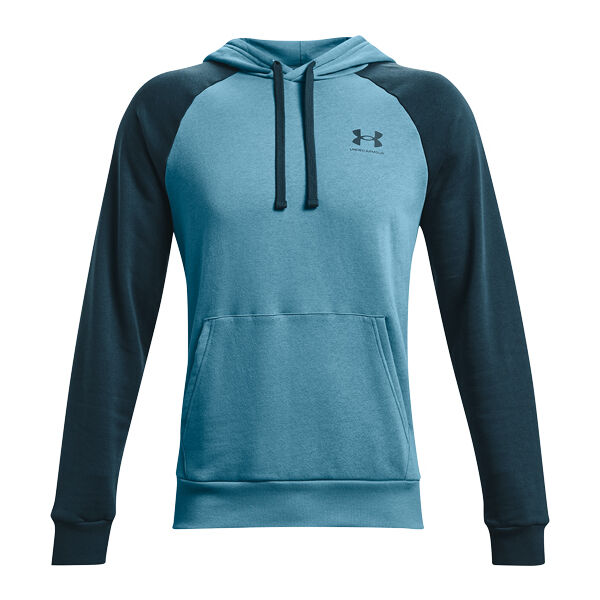 Under Armour RIVAL FLC COLORBLOCK HD  2XL - Pánská mikina Under Armour