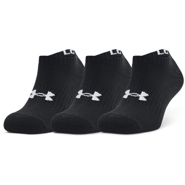 Under Armour CORE NO SHOW 3PK  M - Pánské nízké ponožky Under Armour