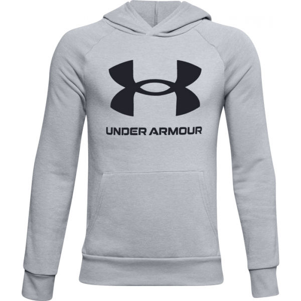 Under Armour RIVAL FLEECE HOODIE  M - Chlapecká mikina Under Armour