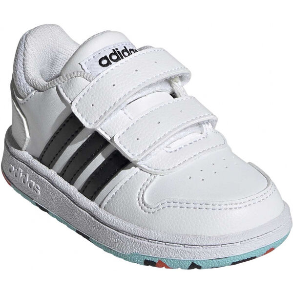 adidas HOOPS 2.0 CMF I Bílá 18 - Dětská volnočasová obuv adidas