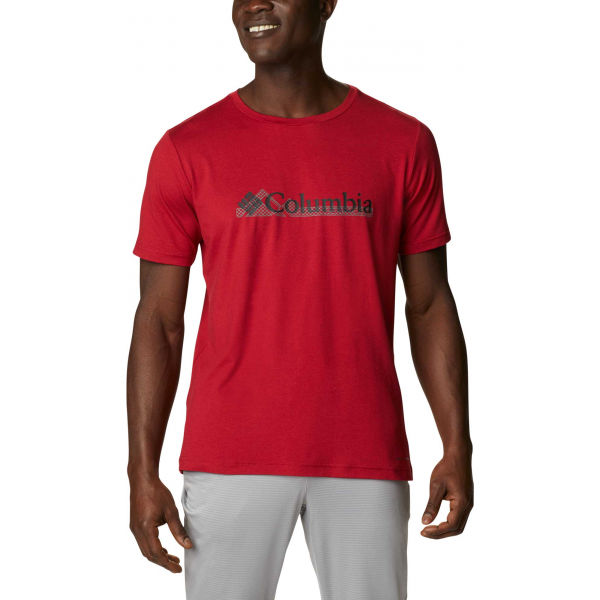 Columbia TECH TRAIL GRAPHIC TEE  XXL - Pánské triko Columbia