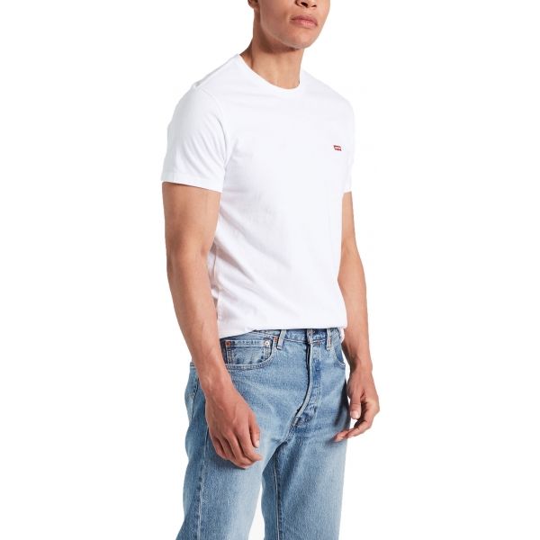 Levi's SS ORIGINAL HM TEE bílá S - Pánské tričko Levi's