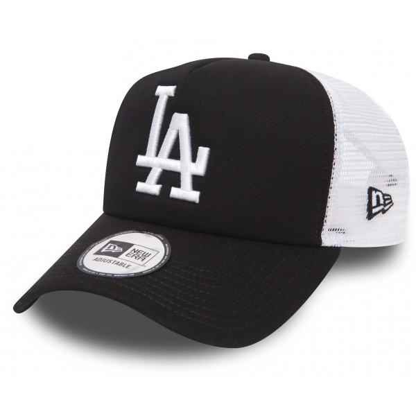 New Era TRUCKER CLEAN LOS ANGELES DODGERS černá UNI - Pánská klubová truckerka New Era