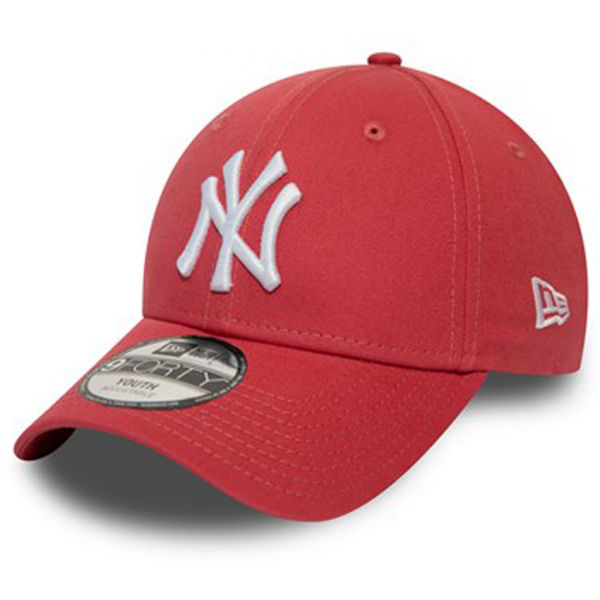 New Era 9FORTY MLB LEAGUE ESSENTIAL KIDS NEYYAN Červená  - Dětská klubová kšiltovka New Era