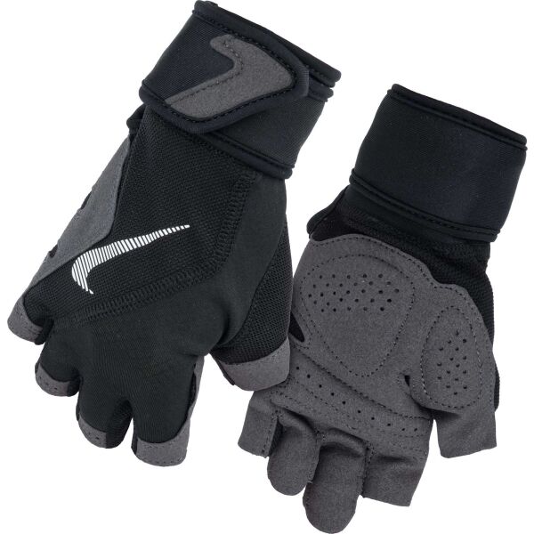 Nike MEN'S PREMIUM FITNESS GLOVES Černá M - Pánské fitness rukavice Nike