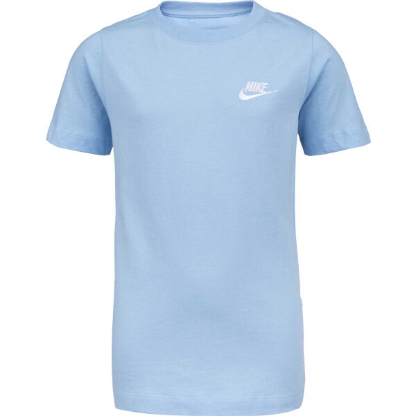 Nike NSW TEE EMB FUTURA B Světle modrá XL - Chlapecké tričko Nike