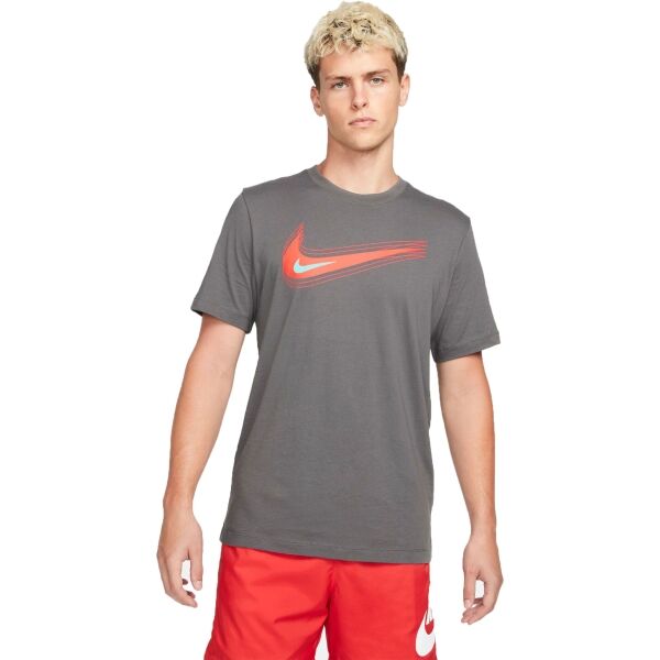 Nike SPORTSWEAR Šedá 2XL - Pánské tričko Nike