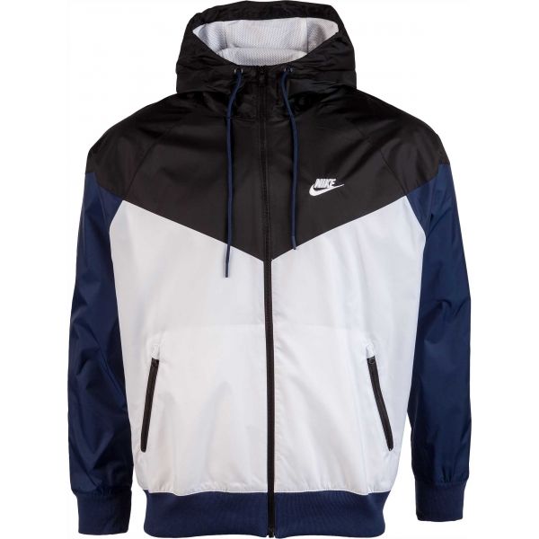 Nike NSW HE WR JKT HD M bílá XL - Pánská bunda Nike