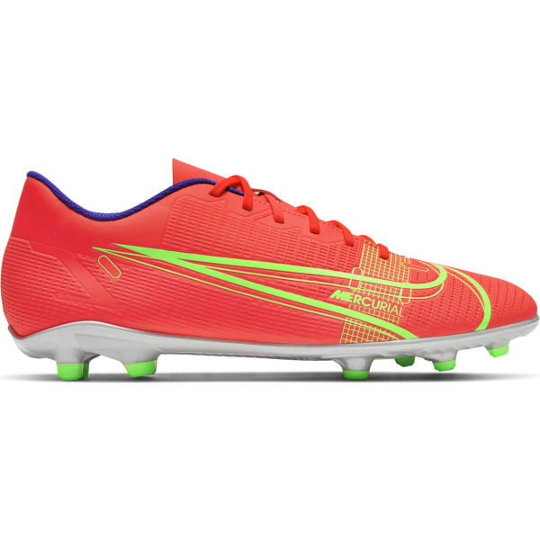 Nike MERCURIAL VAPOR 14 CLUB FG/MG Červená 11.5 - Pánské kopačky Nike