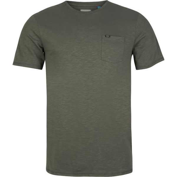 O'Neill LM JACKS BASE T-SHIRT Khaki S - Pánské tričko O'Neill