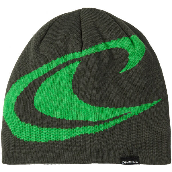 O'Neill LOGO BEANIE Khaki UNI - Pánská zimní čepice O'Neill