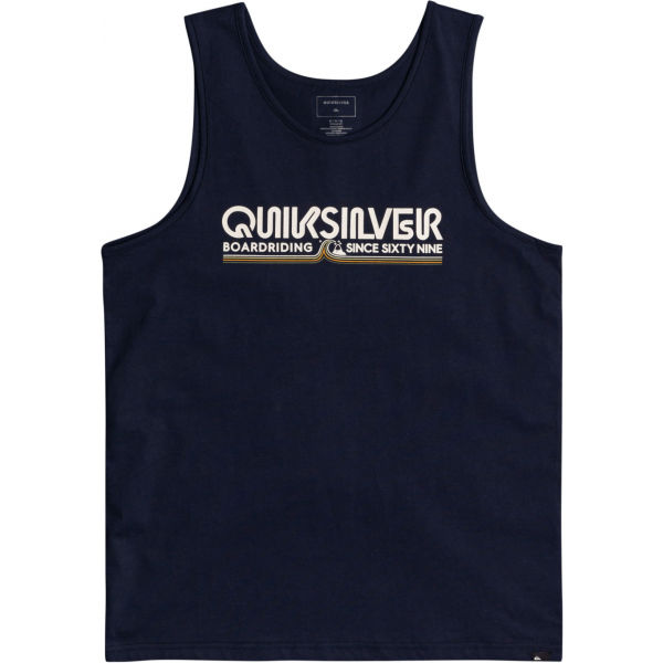 Quiksilver LIKE GOLD TANK Tmavě modrá S - Pánské tílko Quiksilver