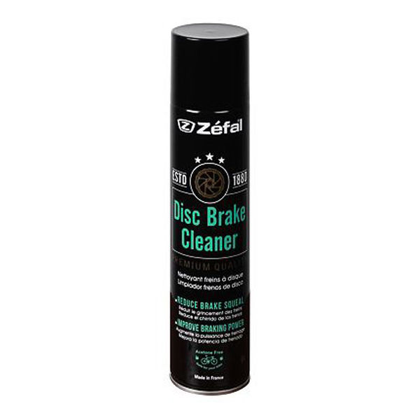 Zefal DISC BRAKE CLEANER 400ml Transparentní  - Čistič kotoučových brzd Zefal