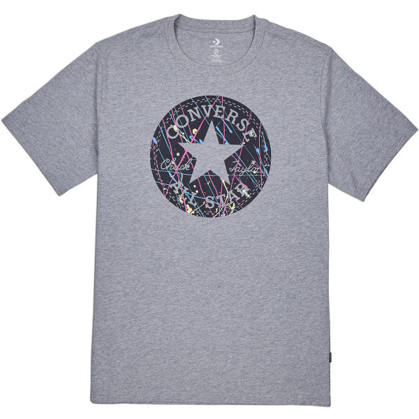 Converse SPLATTER PAINT CHUCK PATCH SHORT SLEEVE TEE Pánské tričko