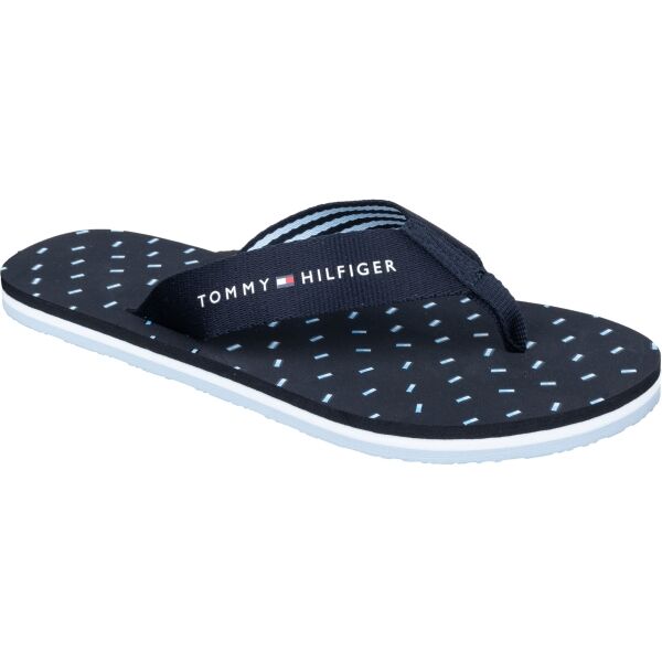 Tommy Hilfiger FLAGS FLAT BEACH SANDAL Dámské žabky