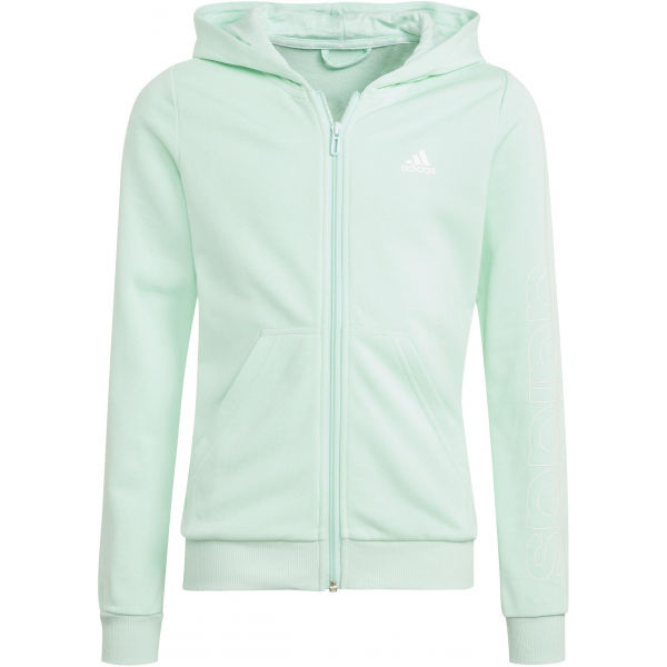 adidas LIN FZ HOODIE Dívčí mikina