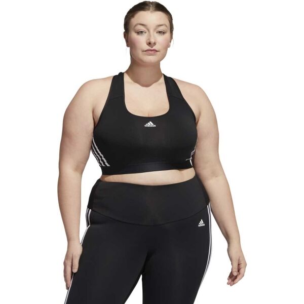 adidas PWR MS 3S PS Dámská podprsenka v plus size