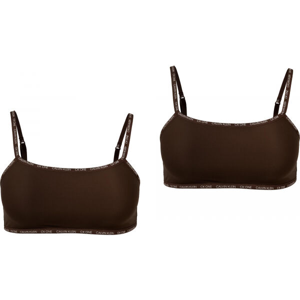 Calvin Klein UNLINED BRALETTE 2PK Dámská podprsenka