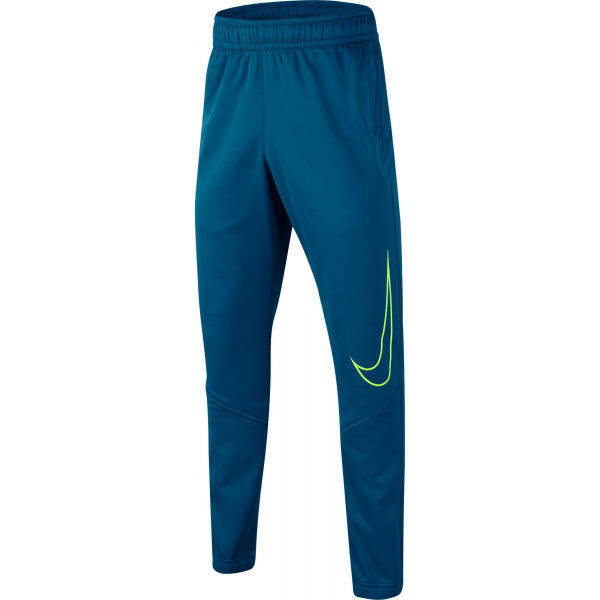 Nike THERMA GFX TAPR PANT B Chlapecké tréninkové kalhoty