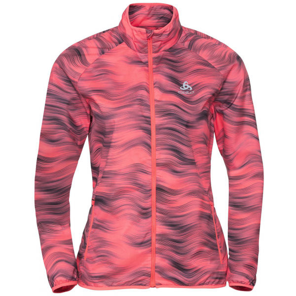 Odlo JACKET ESSENTIAL LIGHT PRINT Dámská bunda