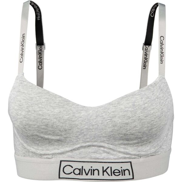 Calvin Klein REIMAGINED HERITAGE-LGHT LINED BRALETTE Dámská podprsenka