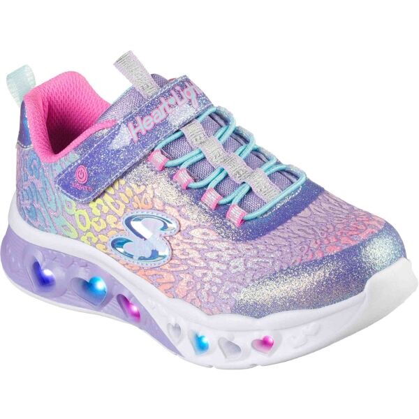 Skechers FLUTTER HEART LIGHTS-LOVES Dětská volnočasová obuv