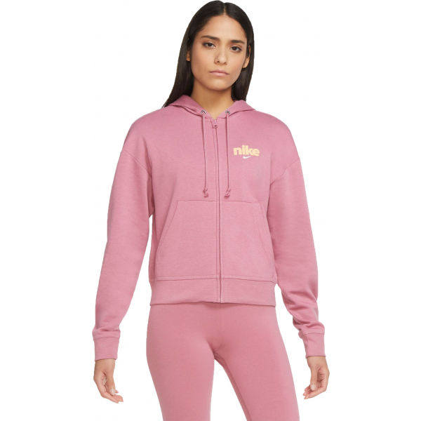 Nike NSW HOODIE FZ FLC BB VRSTY W Dámská mikina