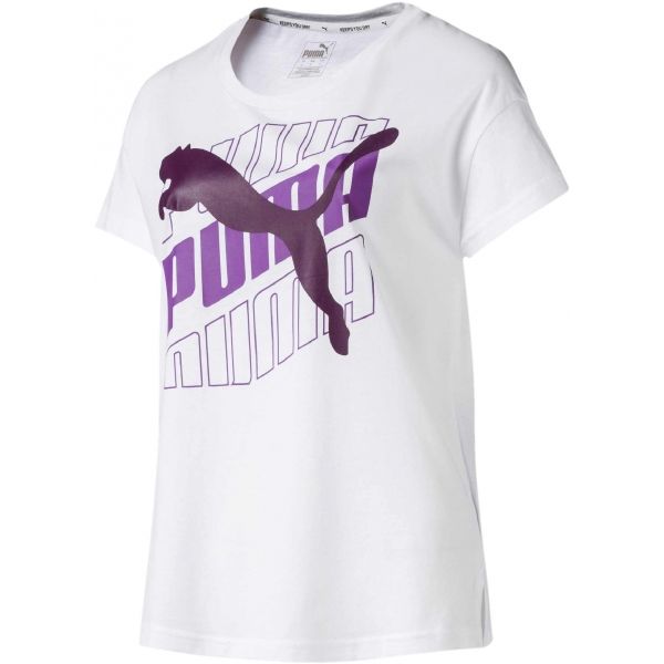 Puma MODERN SPORT GRAPHIC TEE Dámské sportovní triko