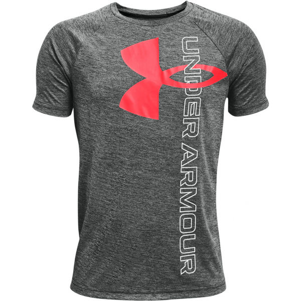 Under Armour TECH SPLIT LOGO HYBRID Chlapecké triko