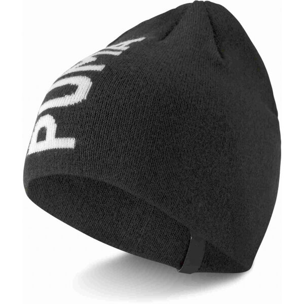 Puma ESS CLASSIC CUFFLESS  BEANIE JR Dětská pletená čepice